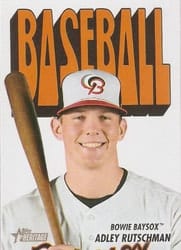 2021 Topps Heritage Minor League 1972 Topps Pack Cover Cards Adley Rutschman #72TPCC-17 card