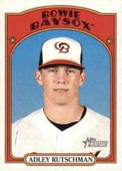 2021 Topps Heritage Minor League Base Set Adley Rutschman #203 card