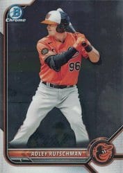 2022 Bowman Chrome Prospects Adley Rutschman #BCP-29 card