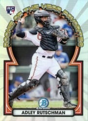 2023 Bowman Rookie of the Year Favorites Adley Rutschman #ROYF-4 card
