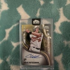 2023 Topps Chrome Black Super Futures Autographs Adley Rutschman #SFA-AR card