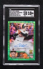 2023 Topps Chrome Logofractor Edition Autographs Adley Rutschman #RCA-AR card