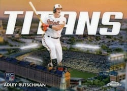 2023 Topps Chrome Titans Adley Rutschman #CT-10 card