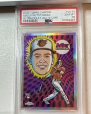 2023 Topps Chrome Ultraviolet All-Stars Adley Rutschman #UV-14 card