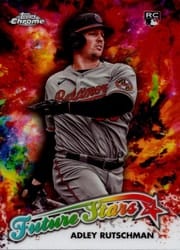 2023 Topps Chrome Update Future Stars Adley Rutschman #FSU-8 card
