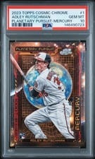 2023 Topps Cosmic Chrome Planetary Pursuit Mercury Adley Rutschman #PPM-1 card