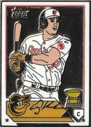 2023 Topps Enamel Pin Adley Rutschman #8 card