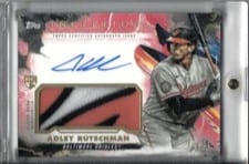 2023 Topps Inception Autograph Patch Cards Adley Rutschman #IAP-ARU card