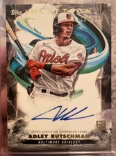 2023 Topps Inception Rookies and Emerging Stars Autographs Adley Rutschman #BRES-AR card