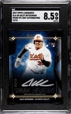 2023 Topps Luminaries Spark of Light Autographs Adley Rutschman #SLA-AR card