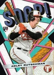 2023 Topps Pristine Oh, Snap! Adley Rutschman #OS-11 card