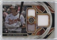 2023 Topps Tribute Triple Relics Adley Rutschman #TR-AR card