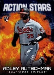 2023 Topps Update Action Stars Adley Rutschman #AS-1 card