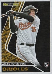 2023 Topps Update Black Gold Adley Rutschman #BG-1 card