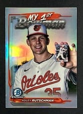 2024 Bowman Chrome My 1st Bowman Adley Rutschman #M1B-19 card