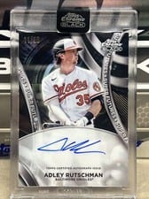 2024 Topps Chrome Black Super Futures Autographs Adley Rutschman #SFA-AR card