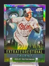 2024 Topps Cosmic Chrome Extraterrestrial Talent Adley Rutschman #ET-13 card
