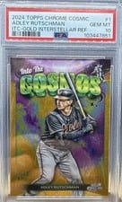 2024 Topps Cosmic Chrome Into the Cosmos Adley Rutschman #ITC-1 card