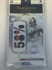 2024 Topps Luminaries Hit Kings Autograph Patch Adley Rutschman #HKAP-AR card