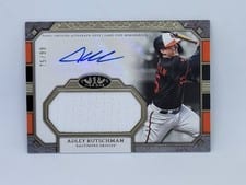 2024 Topps Tier One Autographed Jumbo Relics Adley Rutschman #AT1JR-AR card