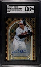 2024 Topps Tribute Iconic Perspectives Autographs Adley Rutschman #IPA-ARU card