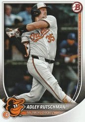 2025 Bowman Base Set Adley Rutschman #35 card