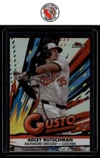 2025 Finest Gusto Adley Rutschman #G-14 card
