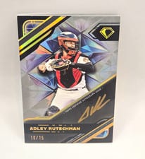 2025 Topps Diamond Icons Black PolychromatINK Autographs Adley Rutschman #BPA-ARU card