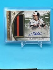 2025 Topps Museum Collection Momentous Material Jumbo Patch Autographs Adley Rutschman #MMJPA-ARU card