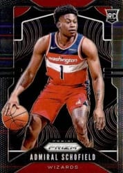 2019-20 Panini Prizm Base Set Admiral Schofield #280 card