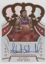 2019 Panini Crown Royale Rookie Autographs Admiral Schofield #CR-ASH card
