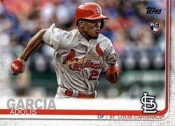 2019 Topps Base Set Adolis Garcia #227 card