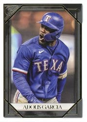 2021 Topps Gallery Base Set Adolis Garcia #110 card