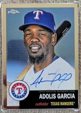 2022 Topps Chrome Platinum Anniversary Autographs Adolis Garcia #CPA-AG card