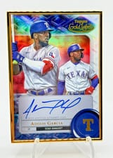 2022 Topps Gold Label Framed Autographs Adolis Garcia #FA-AG card