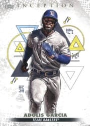 2022 Topps Inception Base Set Adolis Garcia #93 card