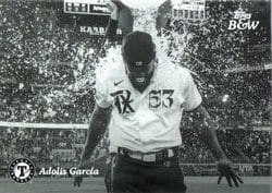 2023 Topps Black & White Base Set Adolis García #61 card