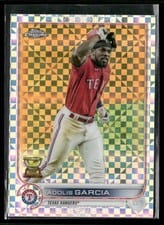 2023 Topps Major League Material (Series 1) Adolis Garcia #MLM-AG card