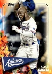 2024 Topps Update Autumn Tales Adolis García #AT-44 card