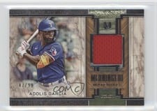 2025 Topps Museum Collection Meaningful Material Relics Adolis García #MMR-AG card