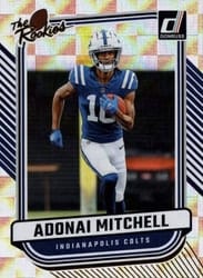2024 Donruss The Rookies Adonai Mitchell #TR-23 card