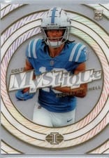 2024 Panini Illusions Mystique Autographs Adonai Mitchell #19 card