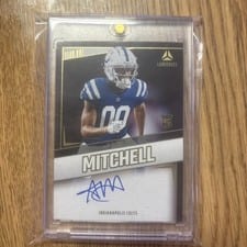 2024 Panini Luminance Year One Signatures RPS Adonai Mitchell #YOS-AML card