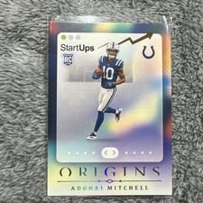 2024 Panini Origins Start-Ups Adonai Mitchell #12 card