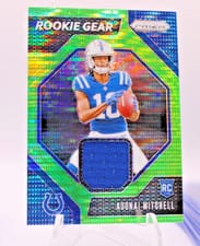 2024 Panini Prizm Rookie Gear Adonai Mitchell #RG-AML card
