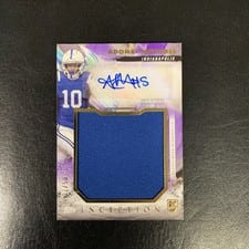2024 Topps Inception Rookie Jumbo Relic Autographs Adonai Mitchell #RJRA-AM card
