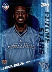 2019 Topps AAF Future Stars Adonis Jennings #FS-17 card