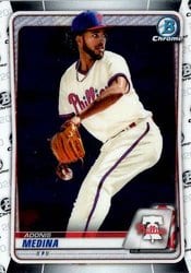 2020 Bowman Chrome Prospects Adonis Medina #BCP-183 card