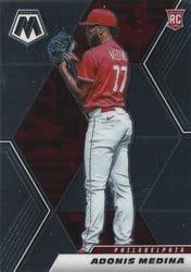 2021 Panini Mosaic Base Set Adonis Medina #231 card