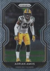2020 Panini Prizm Base Set Adrian Amos #212 card